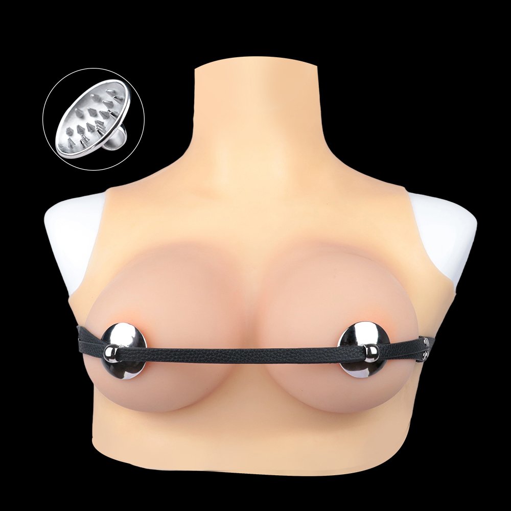 Intensieve Sensatie Nipple Clamps Bondage Kit – Gesloten Ringontwerp met Conische Stimulatiepunten - Afbeelding 2