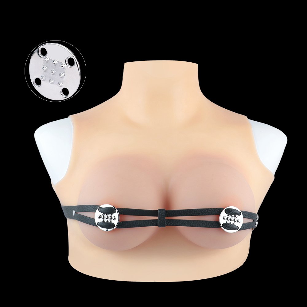 Gesloten Metalen Nipple Clamp – Een BDSM-kunstobject van vrouwelijke onderwerping - Afbeelding 2