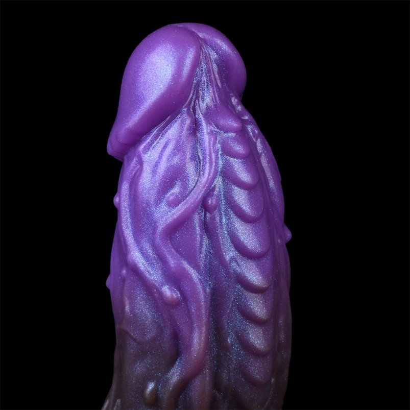 Paarse Siliconen Micropenis– Bionische Verlenging voor Maximale Controle en Verbeterde Stijfheid - Afbeelding 2