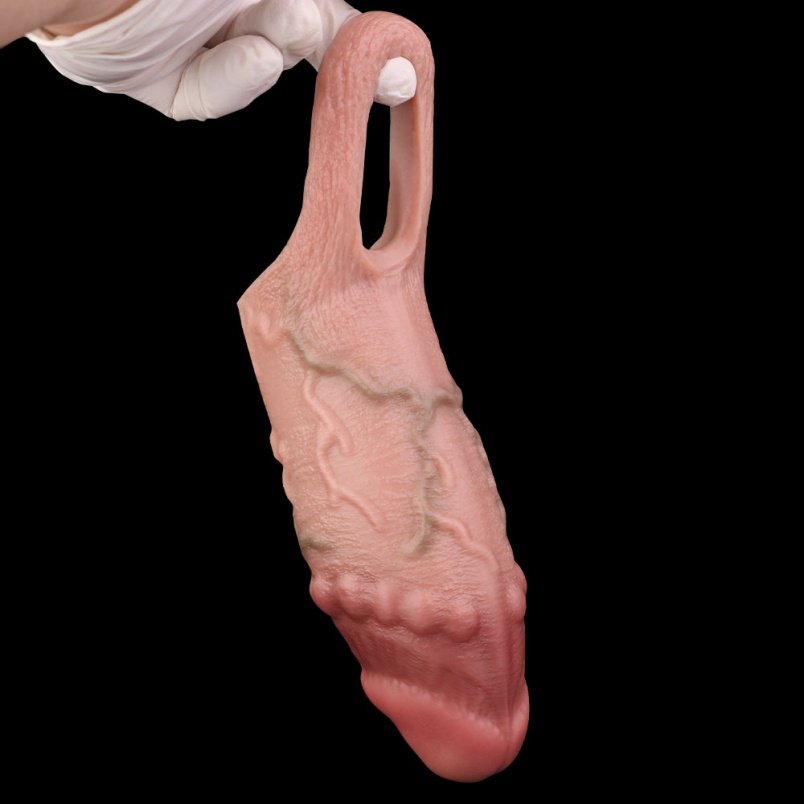 Micropenis Verlengende Penisring Met Plassex Stimulatie – 5.5 inch Cock Extender voor Mannen