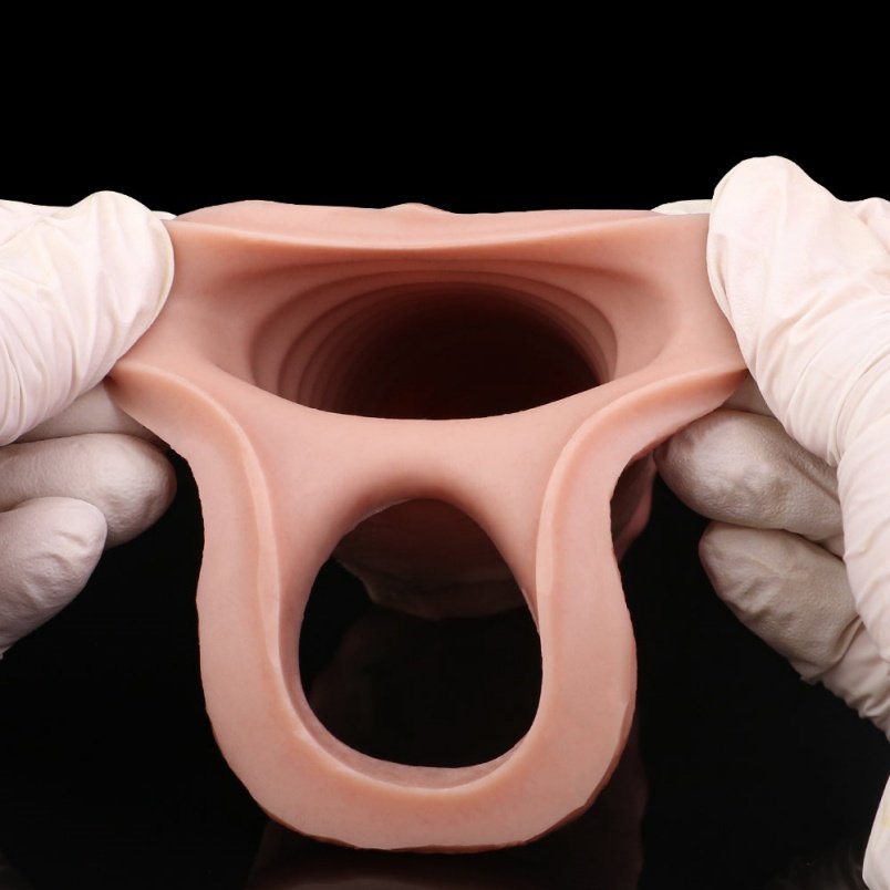 Micropenis Verlengende Penisring Met Plassex Stimulatie – 5.5 inch Cock Extender voor Mannen - Afbeelding 9