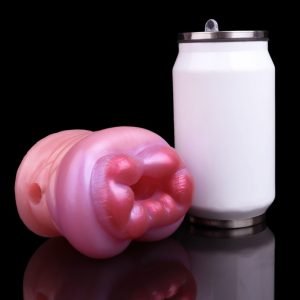 Luipaard Pocket Pussy Vibrerende Masturbatiecup – Zachte Penismassage voor Mannen