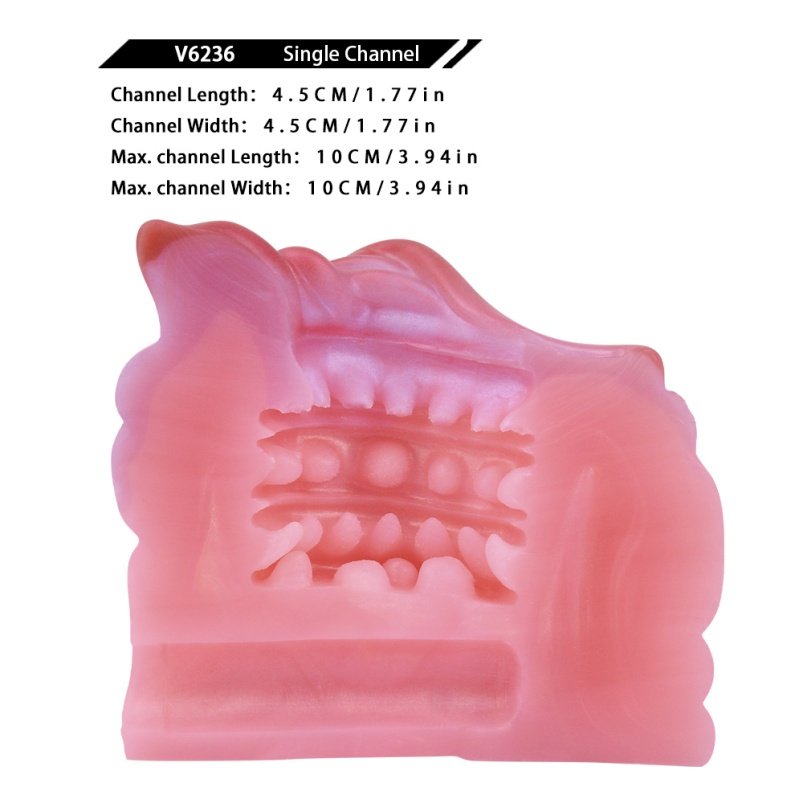 Realistische Siliconen Antilope Pocket Pussy – Masturbator voor Intense Pijpen en Intieme Beleving - Afbeelding 14