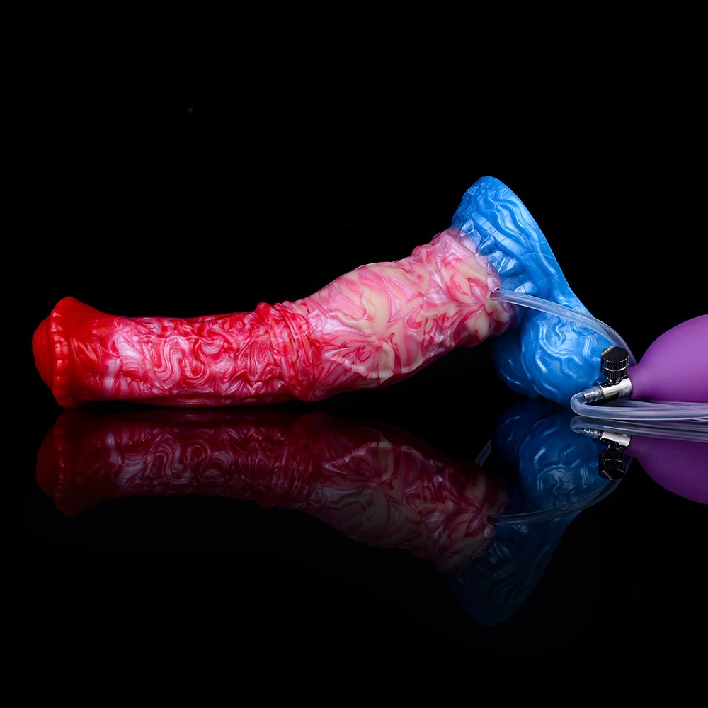 Fantasievolle Spuitende Horsedildo met Zuignap – Siliconen Vaginale Expansiespeeltje voor Vrouwen - Afbeelding 7