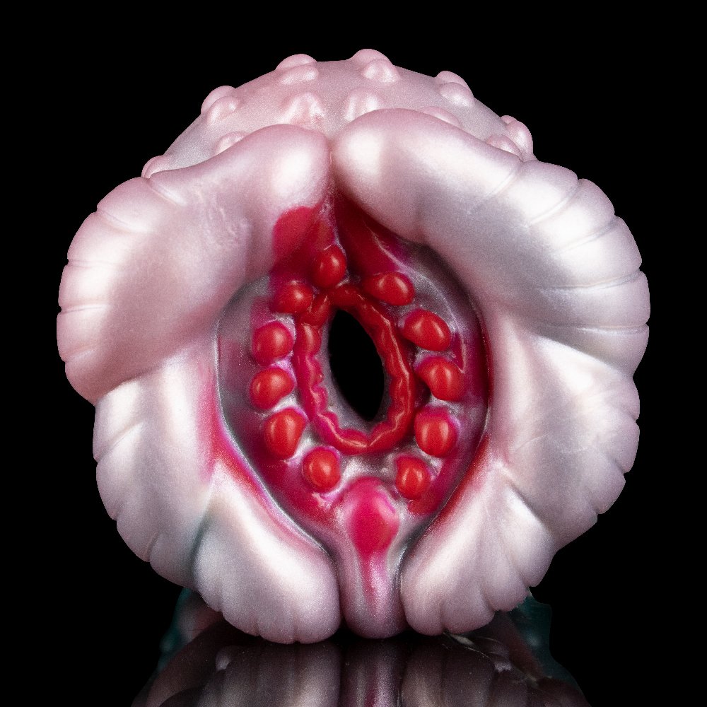 Stekelige Fantasie Silicone Pocket Pussy – Penis Massager Masturbator voor Mannen - Afbeelding 2