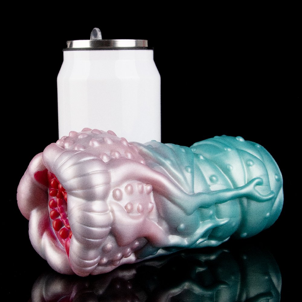 Stekelige Fantasie Silicone Pocket Pussy – Penis Massager Masturbator voor Mannen - Afbeelding 4