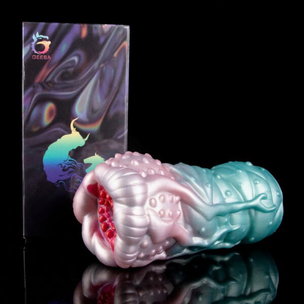 Stekelige Fantasie Silicone Pocket Pussy – Penis Massager Masturbator voor Mannen - Afbeelding 5