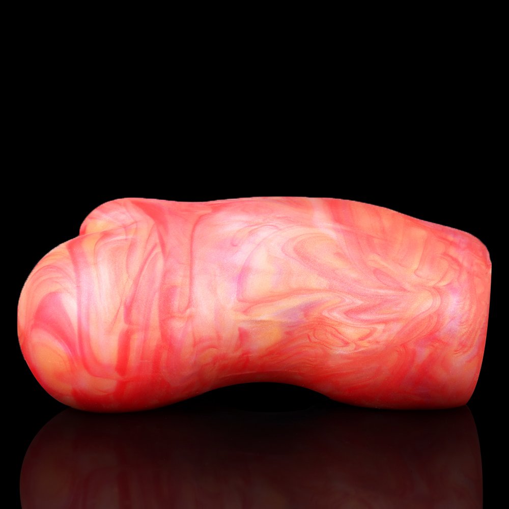 Siliconen Billen Pocket Pussi - Op Maat Gemaakt voor Manuele Penismassage en Comfortabel Genot - Afbeelding 4