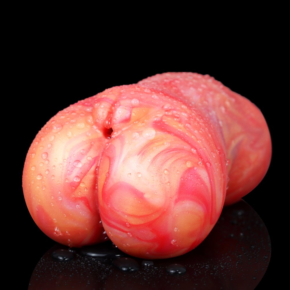 Siliconen Billen Pocket Pussi - Op Maat Gemaakt voor Manuele Penismassage en Comfortabel Genot