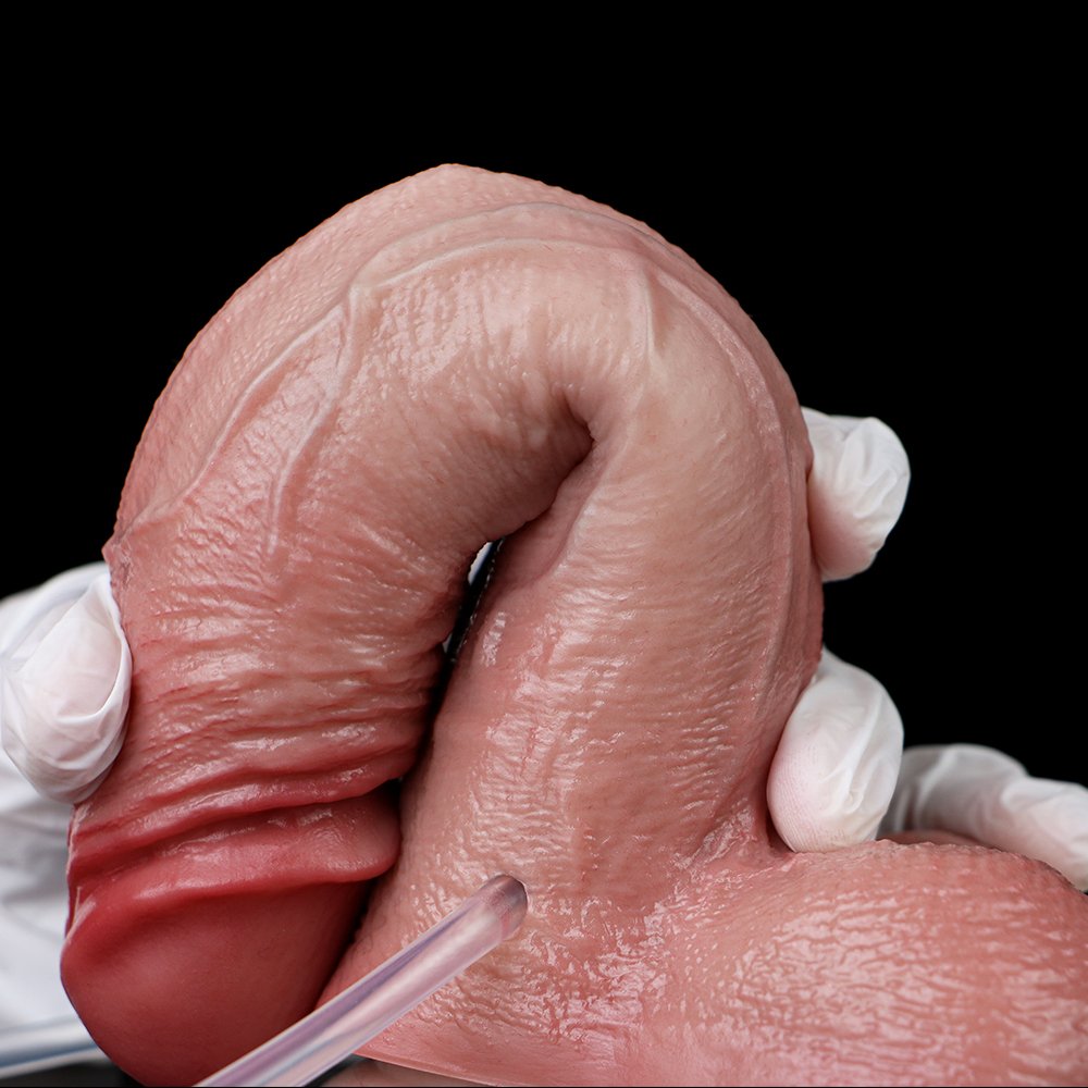 Opblaasbare Realistische Anal Plug Dildo – Vrouwelijke Spuitende Masturbator - Afbeelding 4
