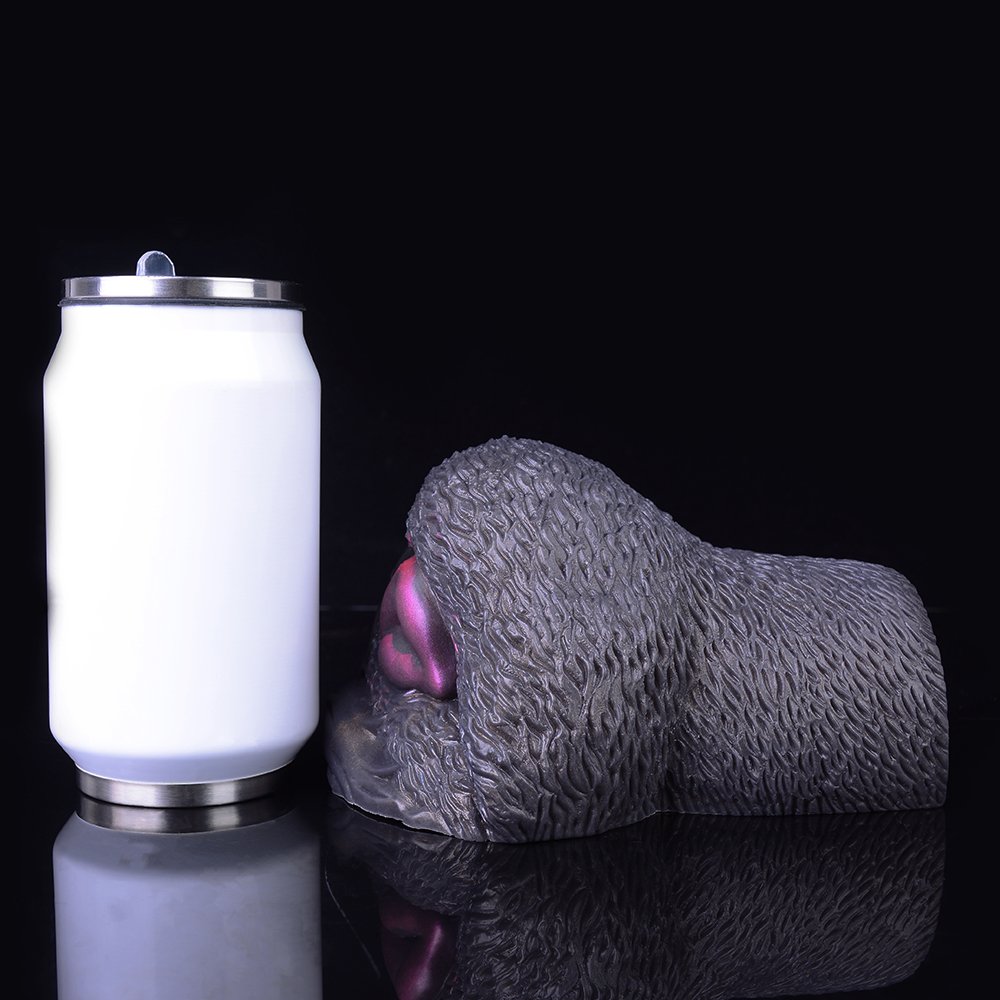 Paardenfantasie Vibrerende Siliconen Pocket Pussy — Penis Massage & Masturbatie Genotsinstrument voor Mannen - Afbeelding 3