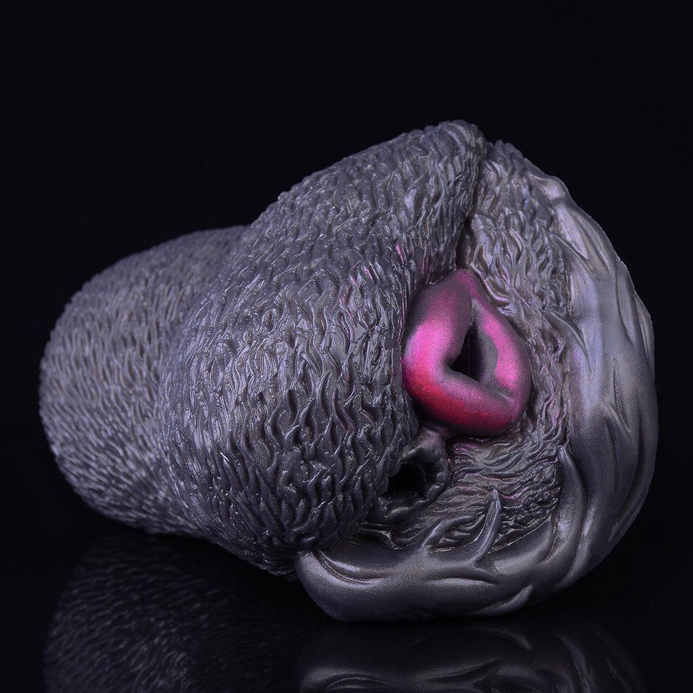 Paardenfantasie Vibrerende Siliconen Pocket Pussy — Penis Massage & Masturbatie Genotsinstrument voor Mannen - Afbeelding 5