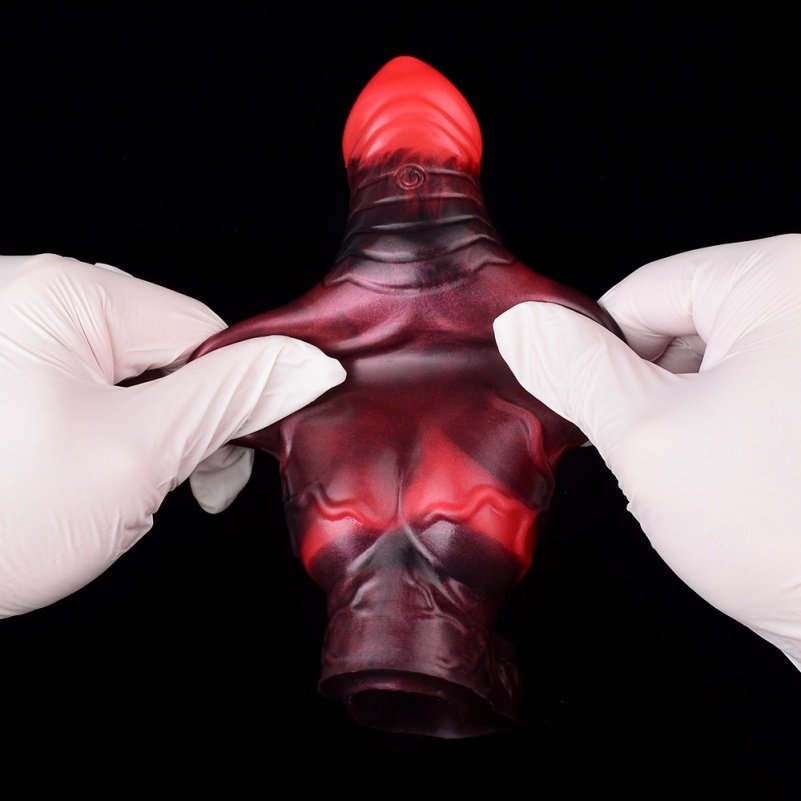Siliconen Zeemonster Vibrator Cock Sleeve – G-spot Stimulatie & Piemelverlenging in Één - Afbeelding 4