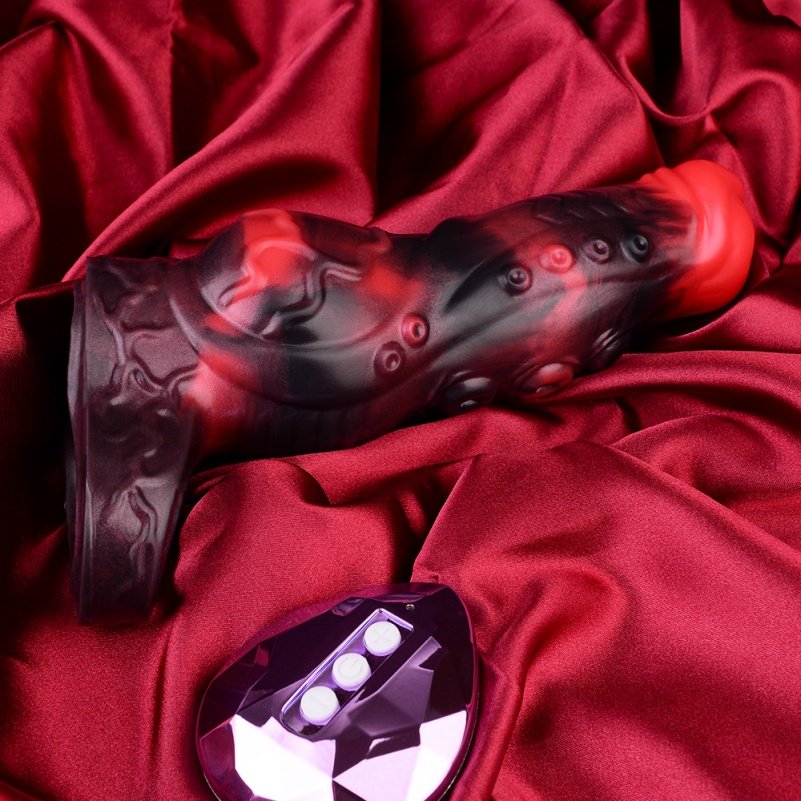 Siliconen Zeemonster Vibrator Cock Sleeve – G-spot Stimulatie & Piemelverlenging in Één - Afbeelding 6