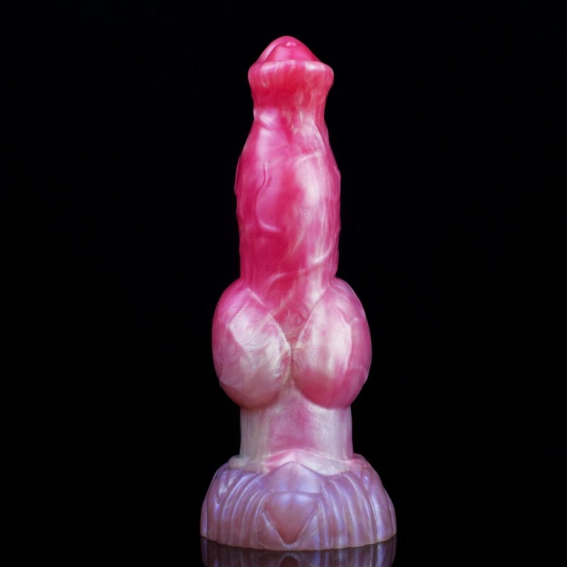 Fantasie Dog Dildo met Zuignap – Buttplug en Strapon voor Intense G-Spot en Anale Stimulatie - Afbeelding 2