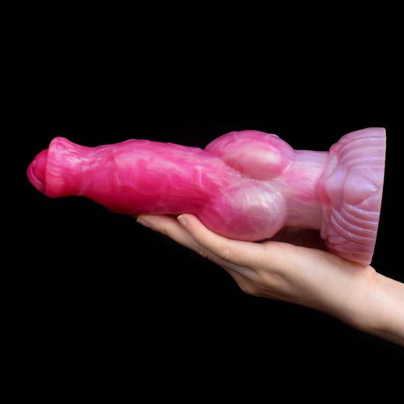 Fantasie Dog Dildo met Zuignap – Buttplug en Strapon voor Intense G-Spot en Anale Stimulatie - Afbeelding 11