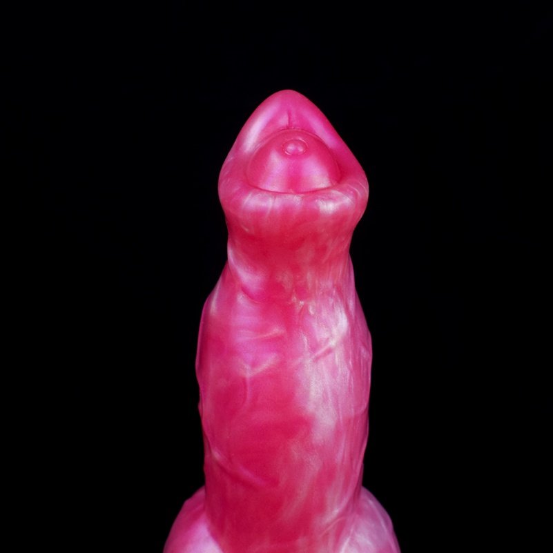 Fantasie Dog Dildo met Zuignap – Buttplug en Strapon voor Intense G-Spot en Anale Stimulatie - Afbeelding 3