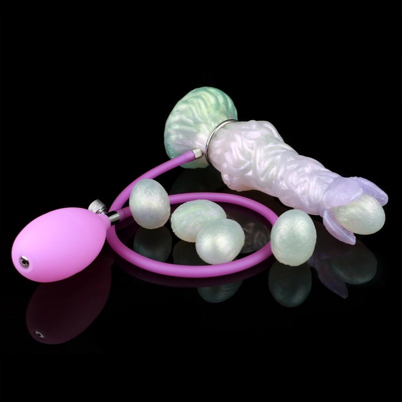 Realistische Ovipositor Buttplug – Anal Dildo met Ejaculatie en Monstercock Design - Afbeelding 11