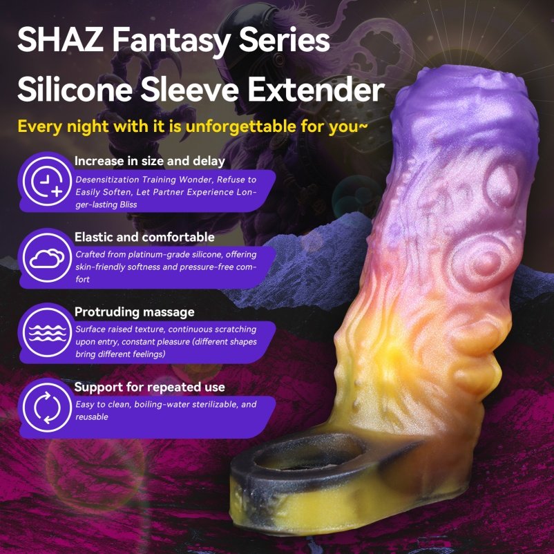 Tentakel Fantasie 5 Inch Micropenis – Siliconen Penisring & Cock Enhancer voor Diepzee Lust - Afbeelding 2