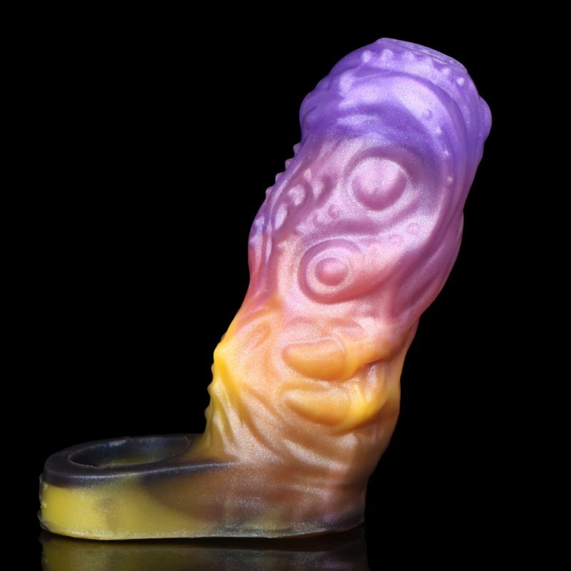 Tentakel Fantasie 5 Inch Micropenis – Siliconen Penisring & Cock Enhancer voor Diepzee Lust