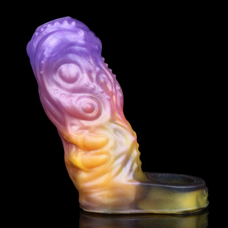 Tentakel Fantasie 5 Inch Micropenis – Siliconen Penisring & Cock Enhancer voor Diepzee Lust - Afbeelding 9