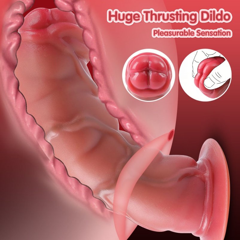 Fantasie Siliconen Dildo met Anaalplug – G-Spot Stimulatie voor Diep Vaginale Lustontwaking - Afbeelding 3