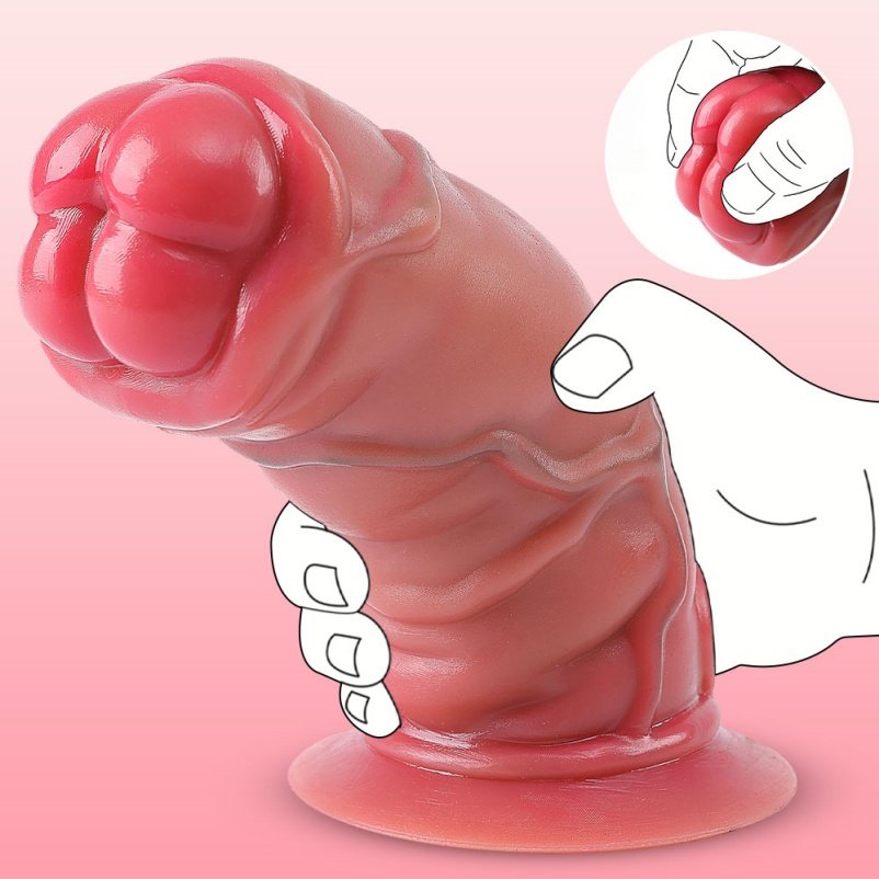 Fantasie Siliconen Dildo met Anaalplug – G-Spot Stimulatie voor Diep Vaginale Lustontwaking - Afbeelding 9