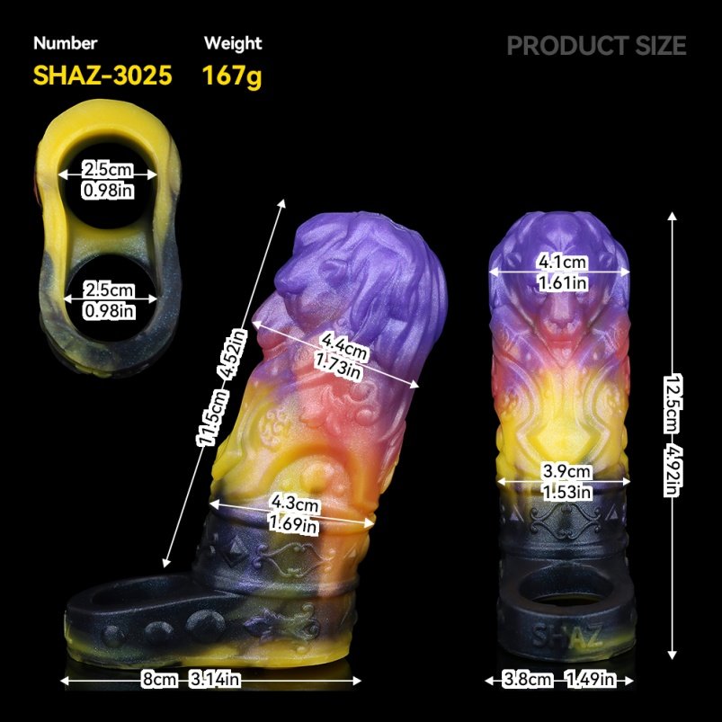 Betoverende Siliconen Micropenis Extensie – 5-inch Penisrinf voor Erectiebeheersing en Sensuele Versterking - Afbeelding 12