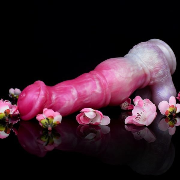 Roze Fantasie Horse Dildo met Zuignap – Siliconen Strapon & Anal Dildo voor Monstercock Sensatie