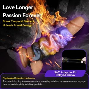 Octopus Fantasie Micropenis – 5 inch Penisring met Spiraaldynamiek voor Piemels