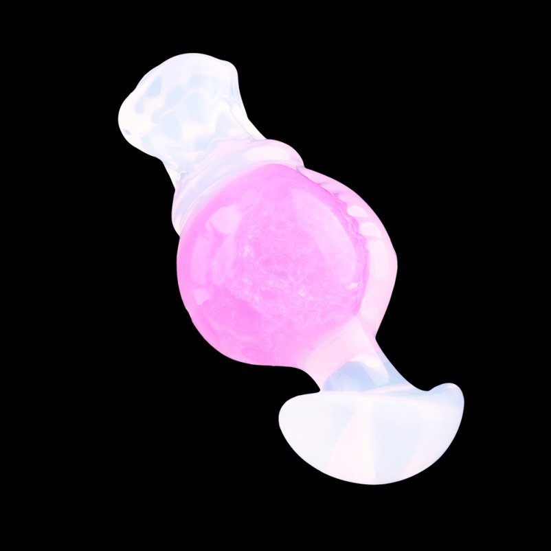 Fantasie Horse Anal Dildo met Glazen Bol – Siliconen Monstercock Buttplug met Lichtgevende Ankerbasis - Afbeelding 7
