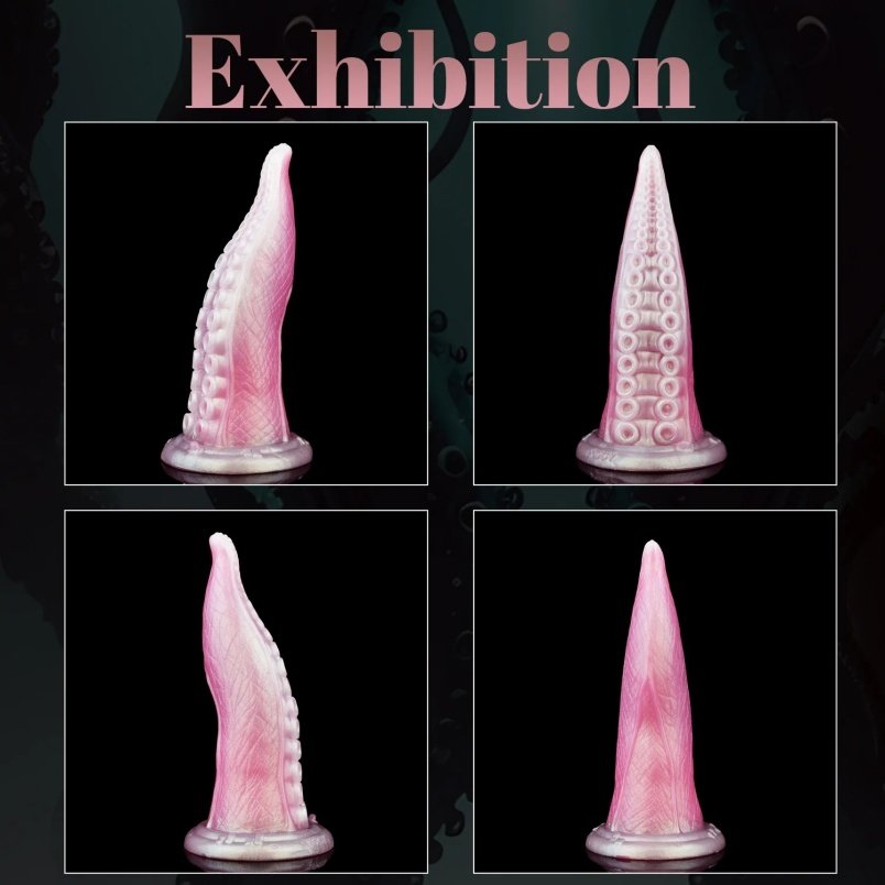 Fantasie Tentakel Zuignap Buttplug Dildo – Siliconen Anale Seksspeeltje voor Vrouwen - Afbeelding 2