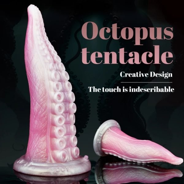 Fantasie Tentakel Zuignap Buttplug Dildo – Siliconen Anale Seksspeeltje voor Vrouwen