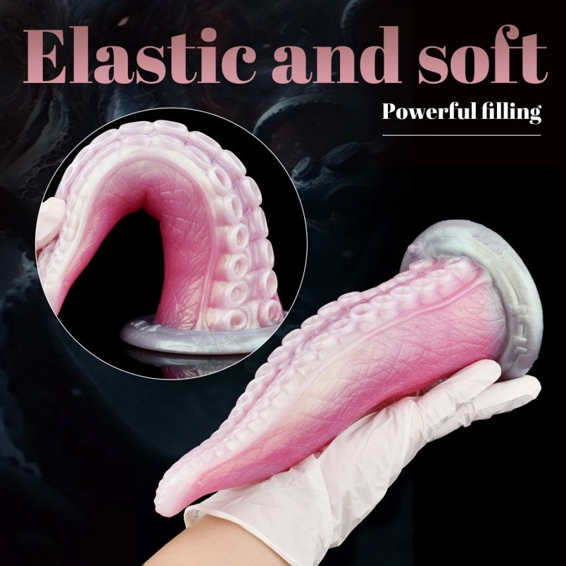 Fantasie Tentakel Zuignap Buttplug Dildo – Siliconen Anale Seksspeeltje voor Vrouwen - Afbeelding 8