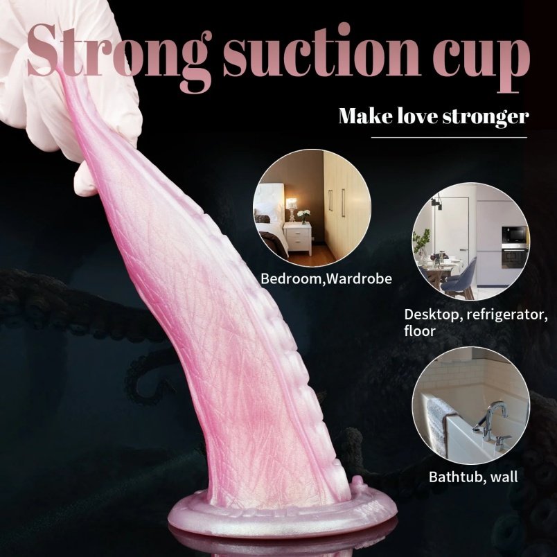 Fantasie Tentakel Zuignap Buttplug Dildo – Siliconen Anale Seksspeeltje voor Vrouwen - Afbeelding 9