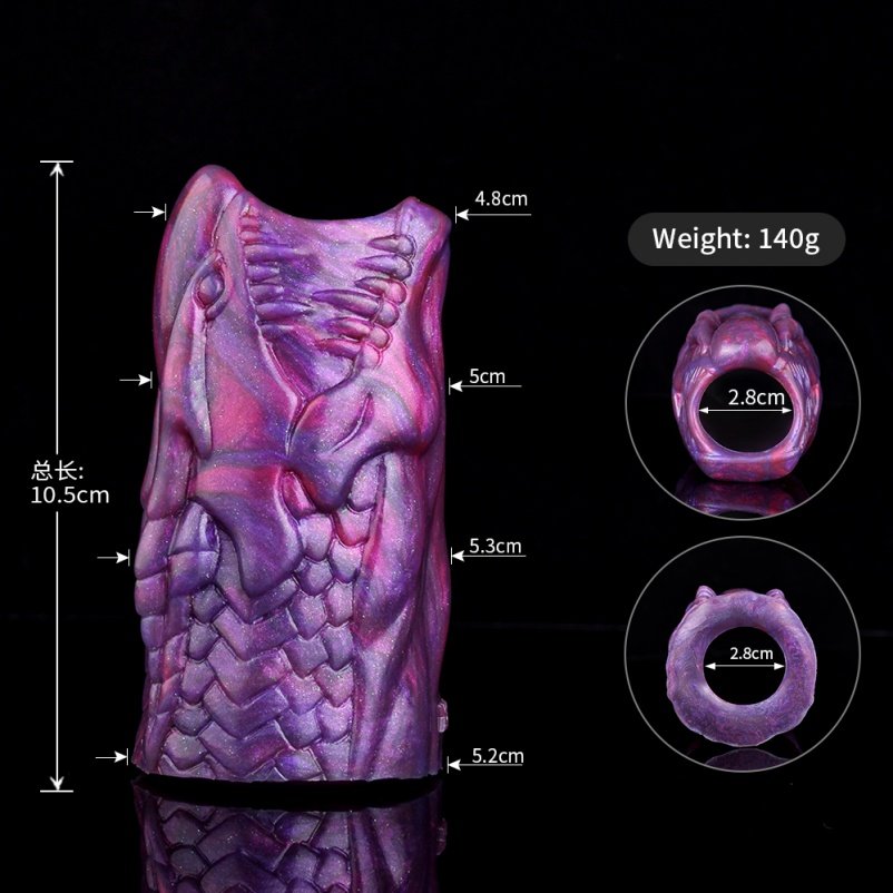 Biomimetische Draakmond Siliconen Micropenis– Precieze Pasvorm voor Vertraagde Orgasmecontrole - Afbeelding 2