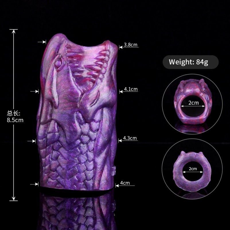 Biomimetische Draakmond Siliconen Micropenis– Precieze Pasvorm voor Vertraagde Orgasmecontrole - Afbeelding 12