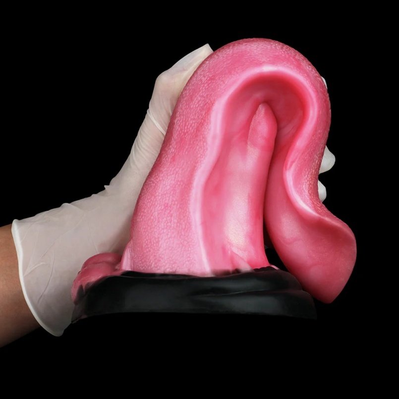 Fantasie Monstercock Dog Dildo – Vurige Rode Siliconen G-spot en Anale Stimulator voor Intense Beleving - Afbeelding 10