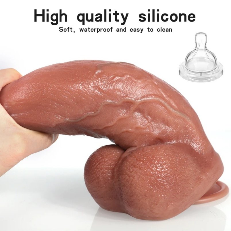 Monstercock Strap-On Fisting Anal Dildo – Realistische Siliconen Big Buttplug met Zuignap - Afbeelding 5
