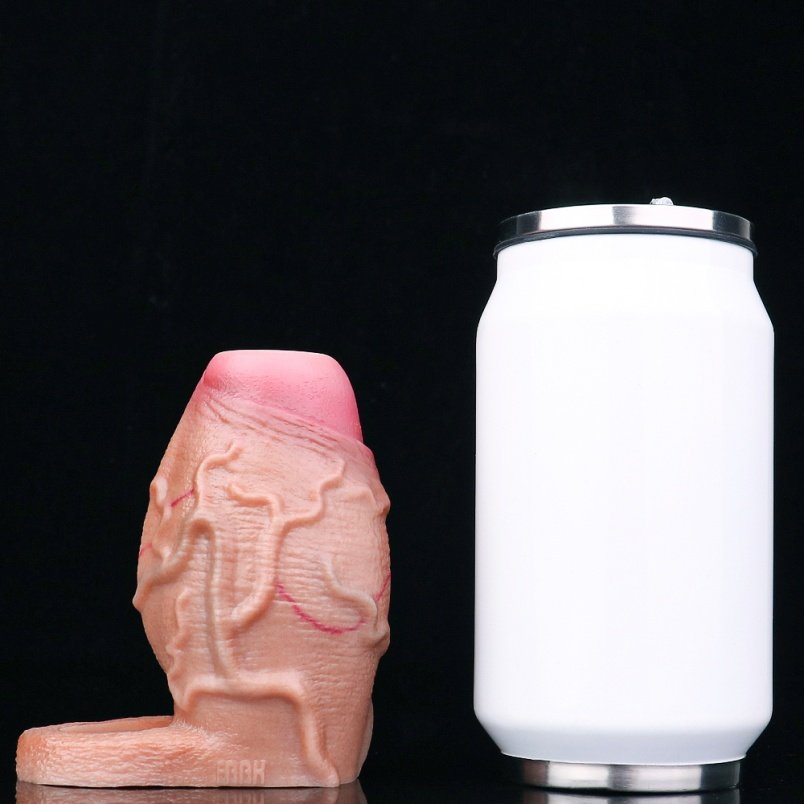 Fantasie Hondenstijl Uitzettende Micropenis – Siliconen Penisring Tool voor Verlenging en Controle - Afbeelding 6