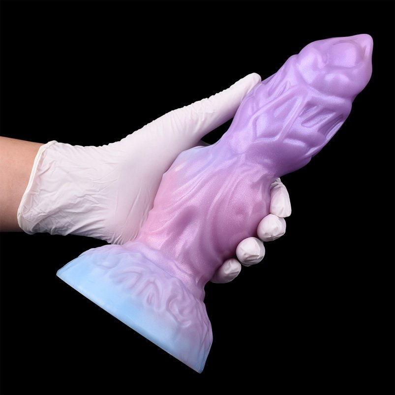 Fantasie Siliconen Opblaasbare Monstercock - Vrouwelijke Masturbatie Expansie en Stimulerende Sensaties - Afbeelding 7