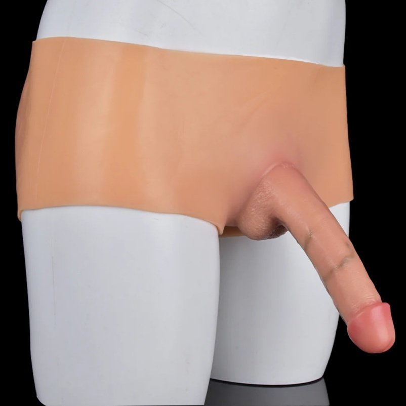 Strap-on Siliconen Realistische Dildo Broek – BDSM Seksspeeltje voor Lesbische Sex Vrouwen - Afbeelding 4