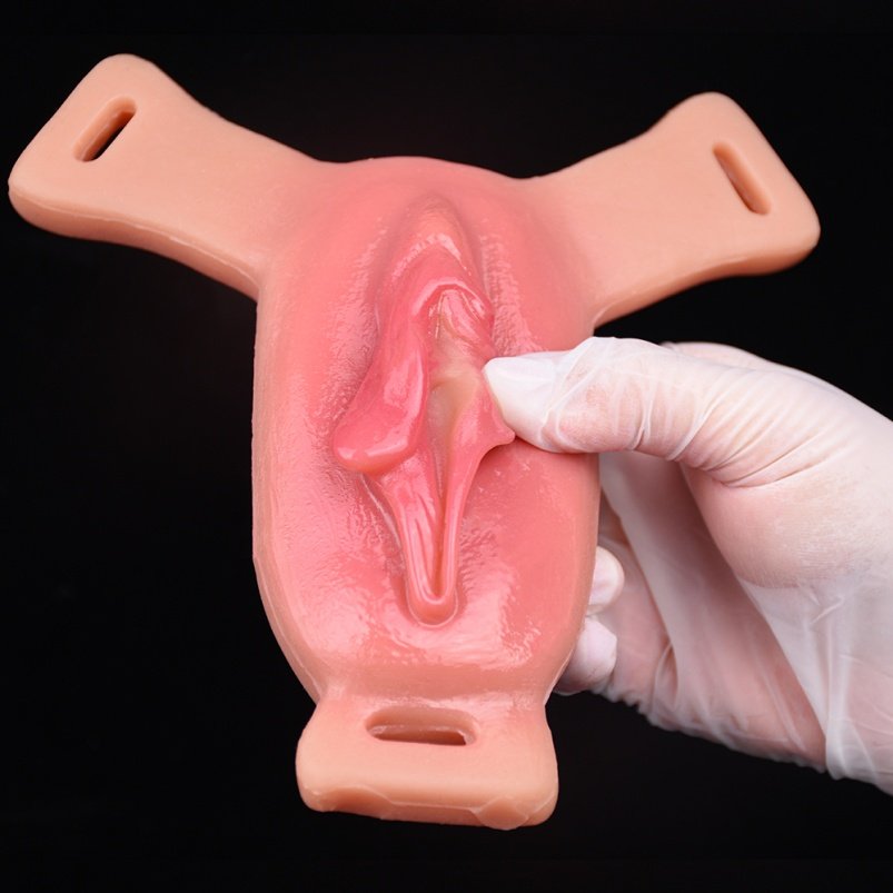 Simulatie Vrouwelijke Genitale Strap-on Siliconen Grinding Sex - Geschikt voor Couple Sex en BDSM Stimulatie Tool - Afbeelding 3