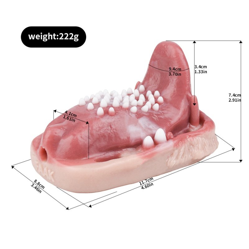Fantasie Tong Vibrerende Grinding Sex - Huidkleur Siliconen Stimulatie BDSM Tool - Afbeelding 9