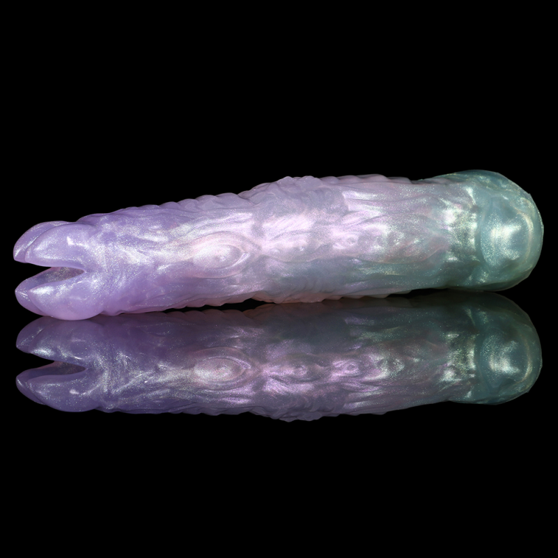 Ankerbasis Siliconen Fantasy Dragon Dildoe Ovipositor – Roze uitzetbare G-spot Stimulator voor Vrouwen - Afbeelding 7