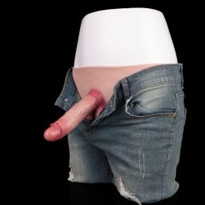 Realistische Siliconen 5 inch Micropenis –  Penisring en Piemels Verlenging voor Erectieverbetering