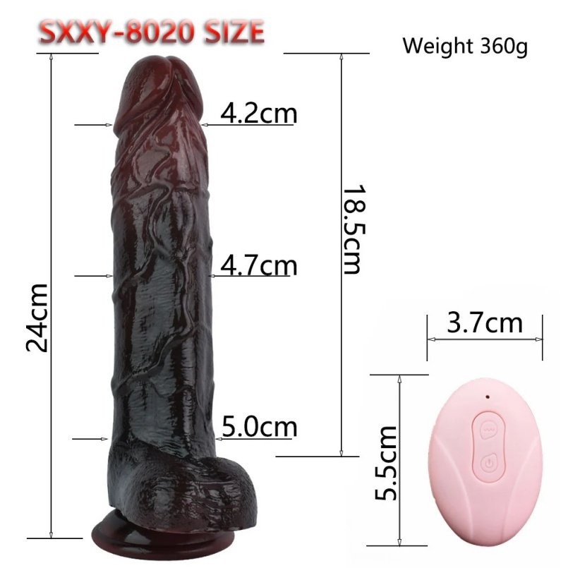 Vibrerende Realistische Siliconen Dildo met Zuignap – Monstercock Anal en Strapon voor Intense Vaginale en Stimulatie - Afbeelding 10