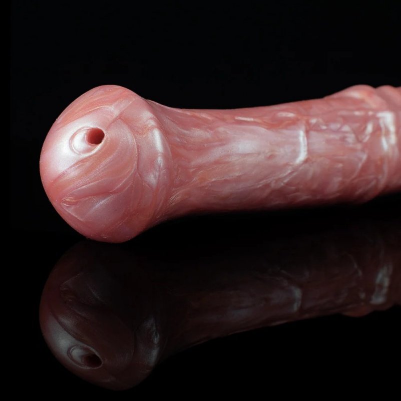 Realistische Roze Siliconen Squirt Horse Dildo – Monstercock met Zuignap voor Vaginale en Anale Genotsbeleving - Afbeelding 9