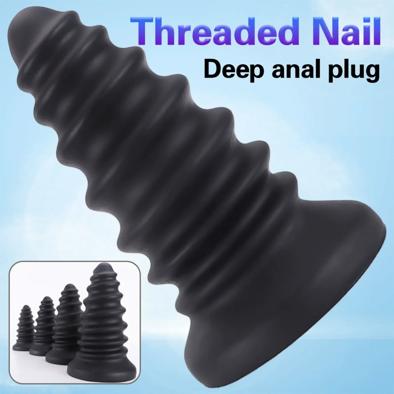 Extra Grote Spiraalschroef Buttplug Fantasie Dragon Dildoe – Helixvormige Anale Pleziertool