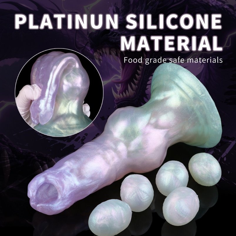 Fantasie Roze Ovipositor Dildo van Siliconen – Haar Vaginale Masturbatietool voor Plaatselijke Uitzetting - Afbeelding 10
